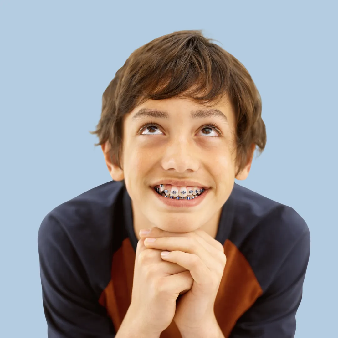 Brackets metálicos tradicionales